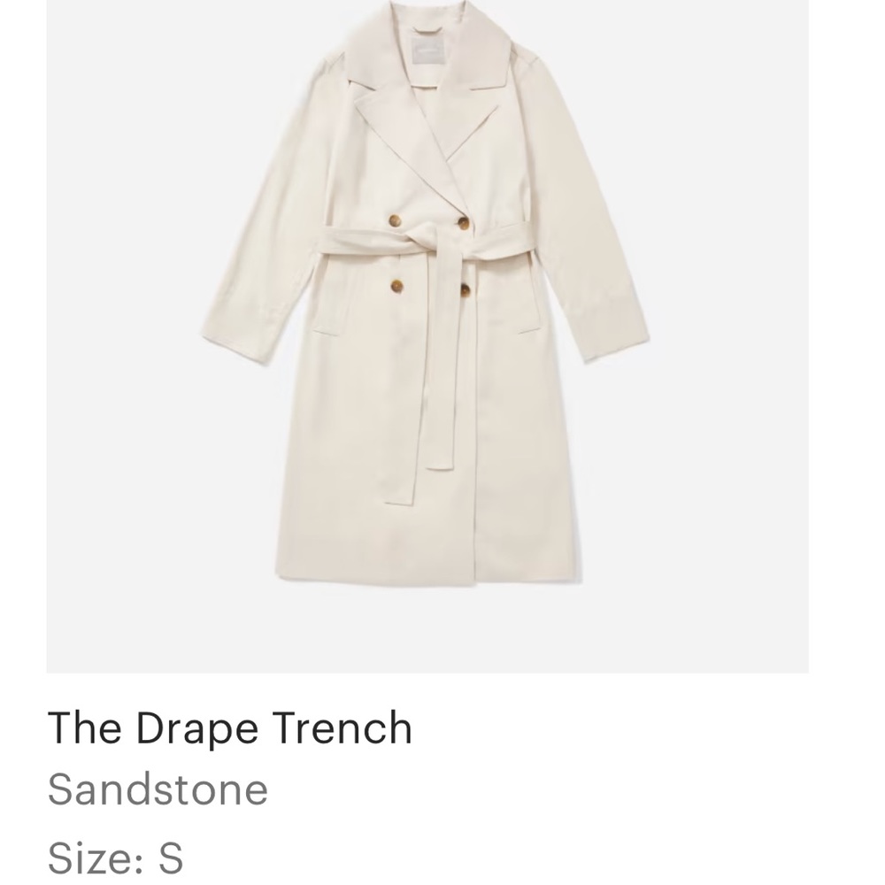Everlane The Drape Trench